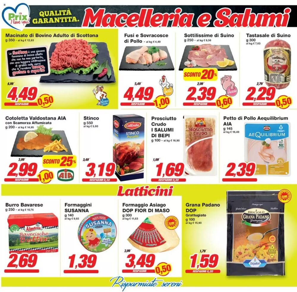 Volantino promozionale Prix Quality  valide dal 02/12/2025 - Pagina 6.