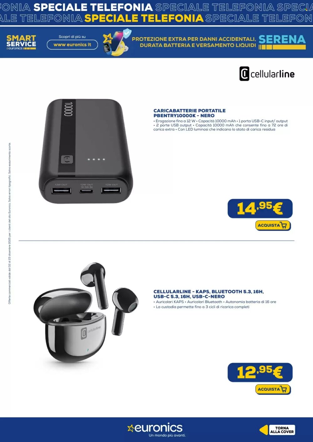 Volantino promozionale Euronics  valide dal 02/12/2025 - Pagina 15.
