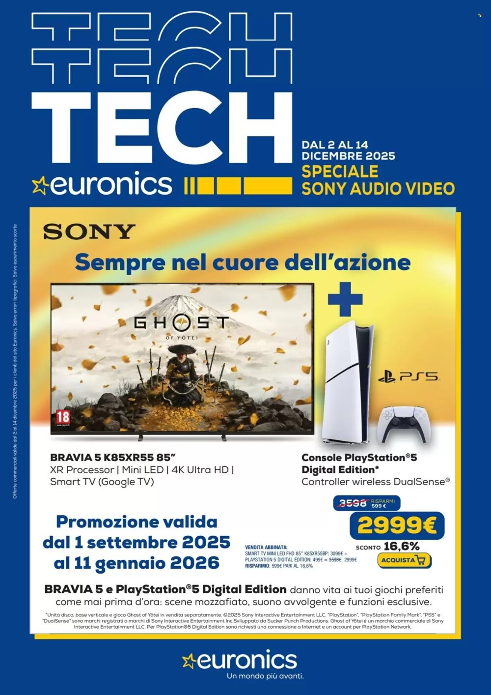 Volantino promozionale Euronics  valide dal 02/12/2025 - Pagina 1.
