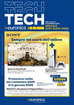 Volantino promozionale Euronics valide dal 02/12/2025