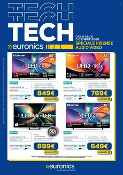Volantino promozionale Euronics  valide dal 02/12/2025