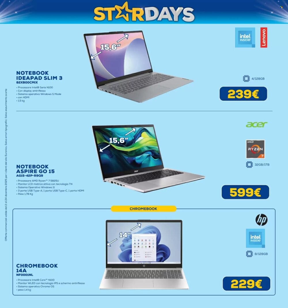 Volantino promozionale Euronics  valide dal 02/12/2025 - Pagina 6.