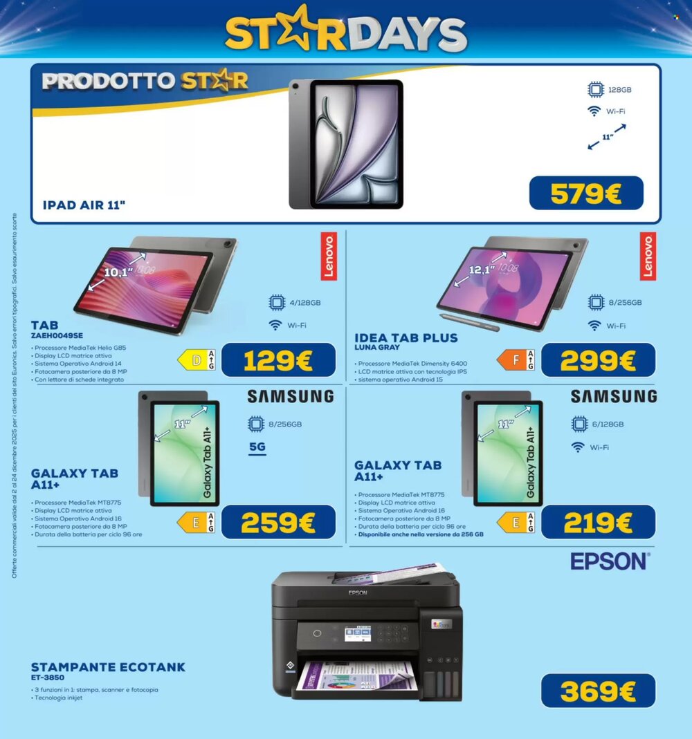 Volantino promozionale Euronics  valide dal 02/12/2025 - Pagina 7.