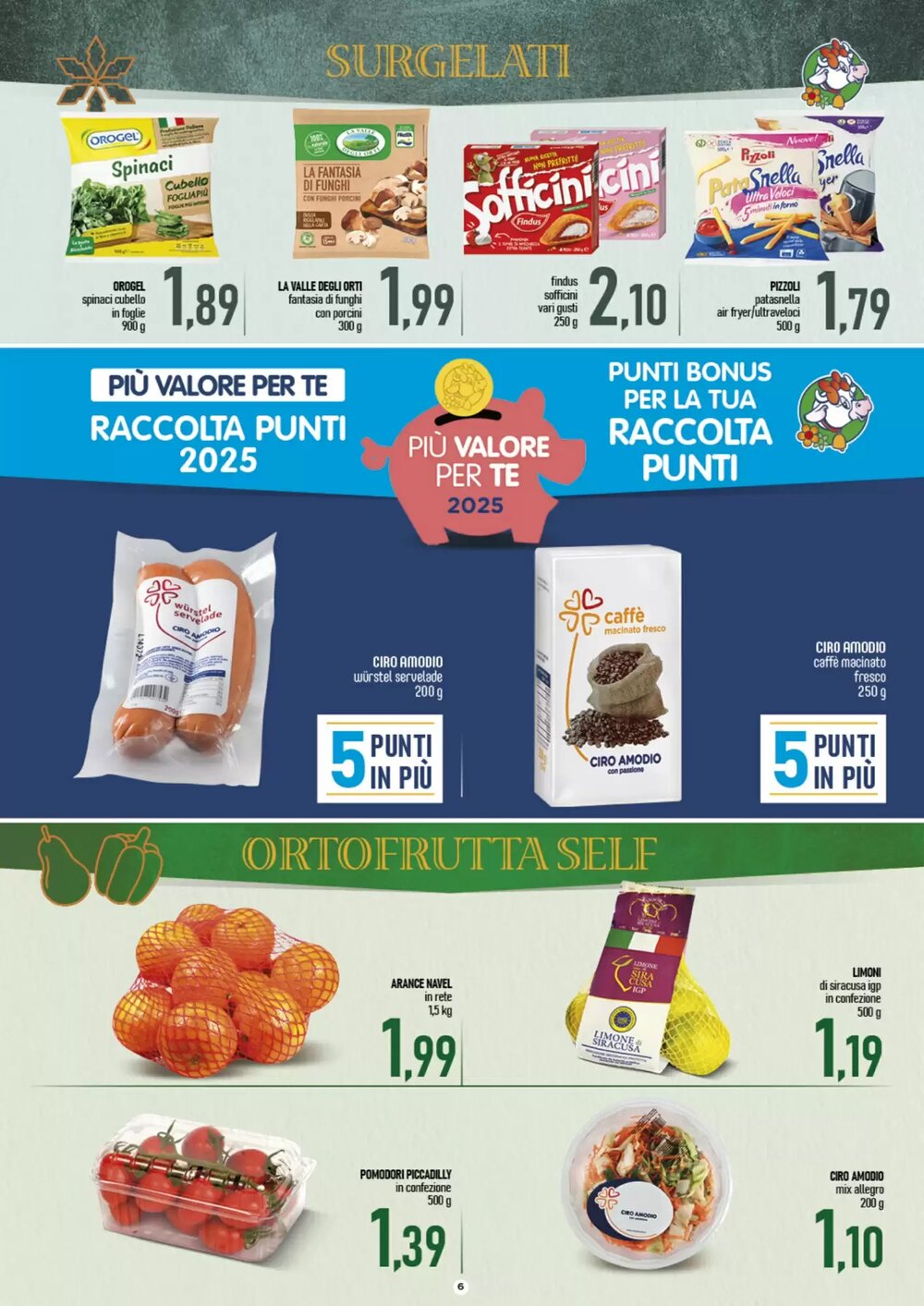 Volantino promozionale Ciro Amodio  valide dal 02/12/2025 - Pagina 6.