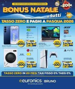 Volantino promozionale Euronics Bruno  valide dal 02/12/2025