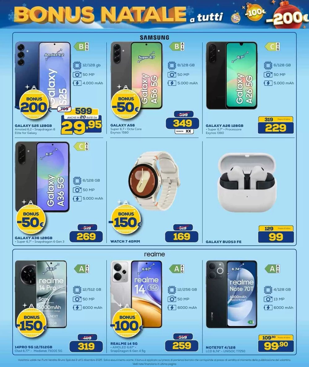 Volantino promozionale Euronics Bruno  valide dal 02/12/2025 - Pagina 3.