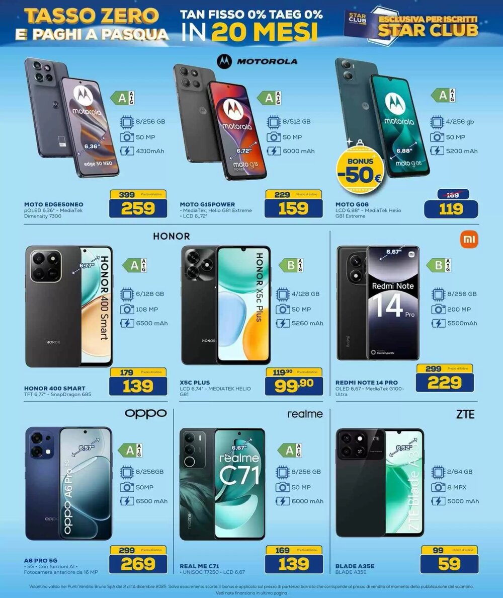 Volantino promozionale Euronics Bruno  valide dal 02/12/2025 - Pagina 4.