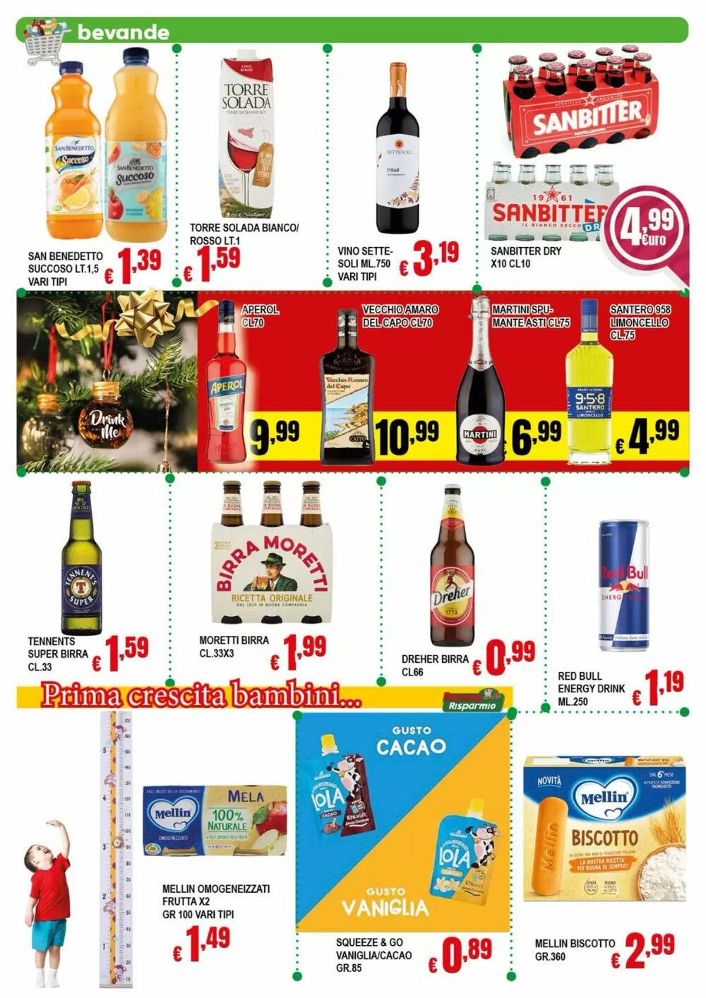 Volantino promozionale Risparmio Supermercati  valide dal 02/12/2025 - Pagina 6.