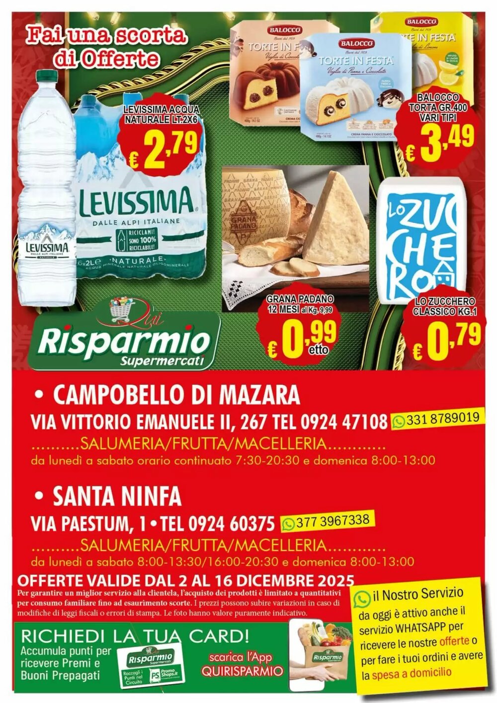 Volantino promozionale Risparmio Supermercati  valide dal 02/12/2025 - Pagina 8.