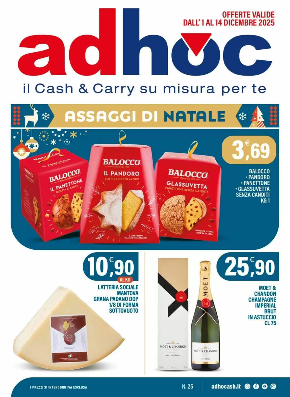 Volantino promozionale Adhoc  valide dal 02/12/2025 - Pagina 1.