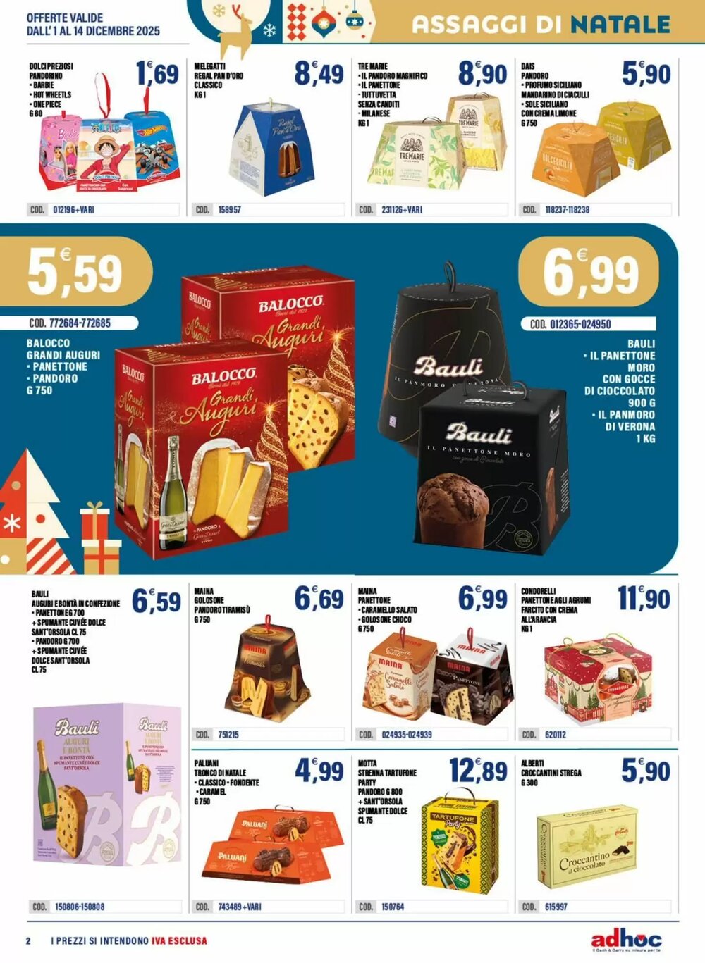 Volantino promozionale Adhoc  valide dal 02/12/2025 - Pagina 2.