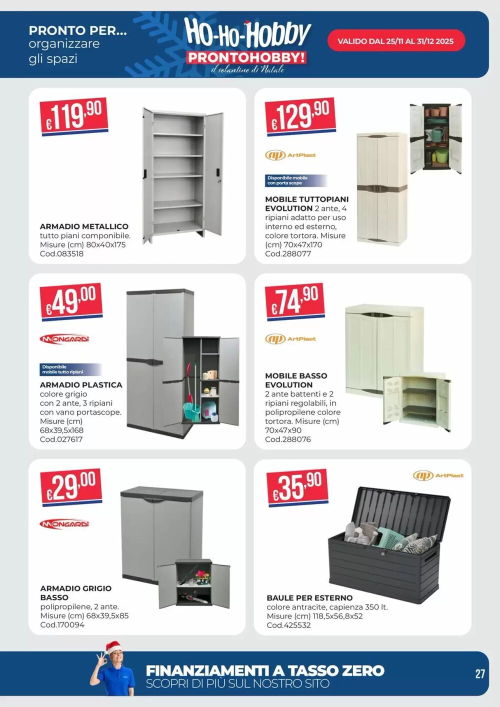 Volantino promozionale Pronto Hobby  valide dal 02/12/2025 - Pagina 27.