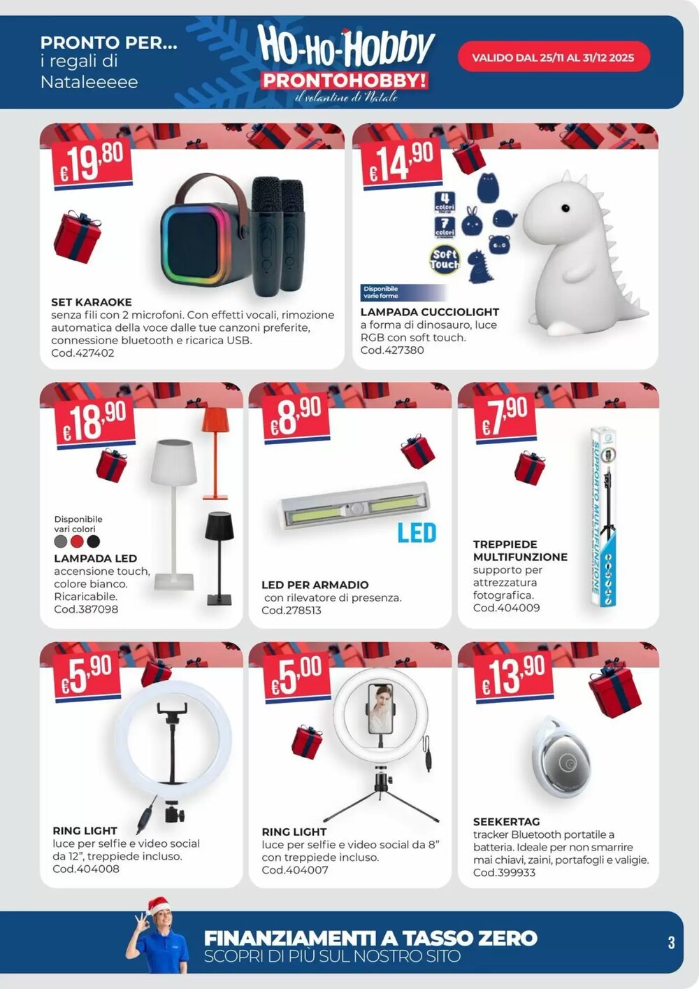 Volantino promozionale Pronto Hobby  valide dal 02/12/2025 - Pagina 3.