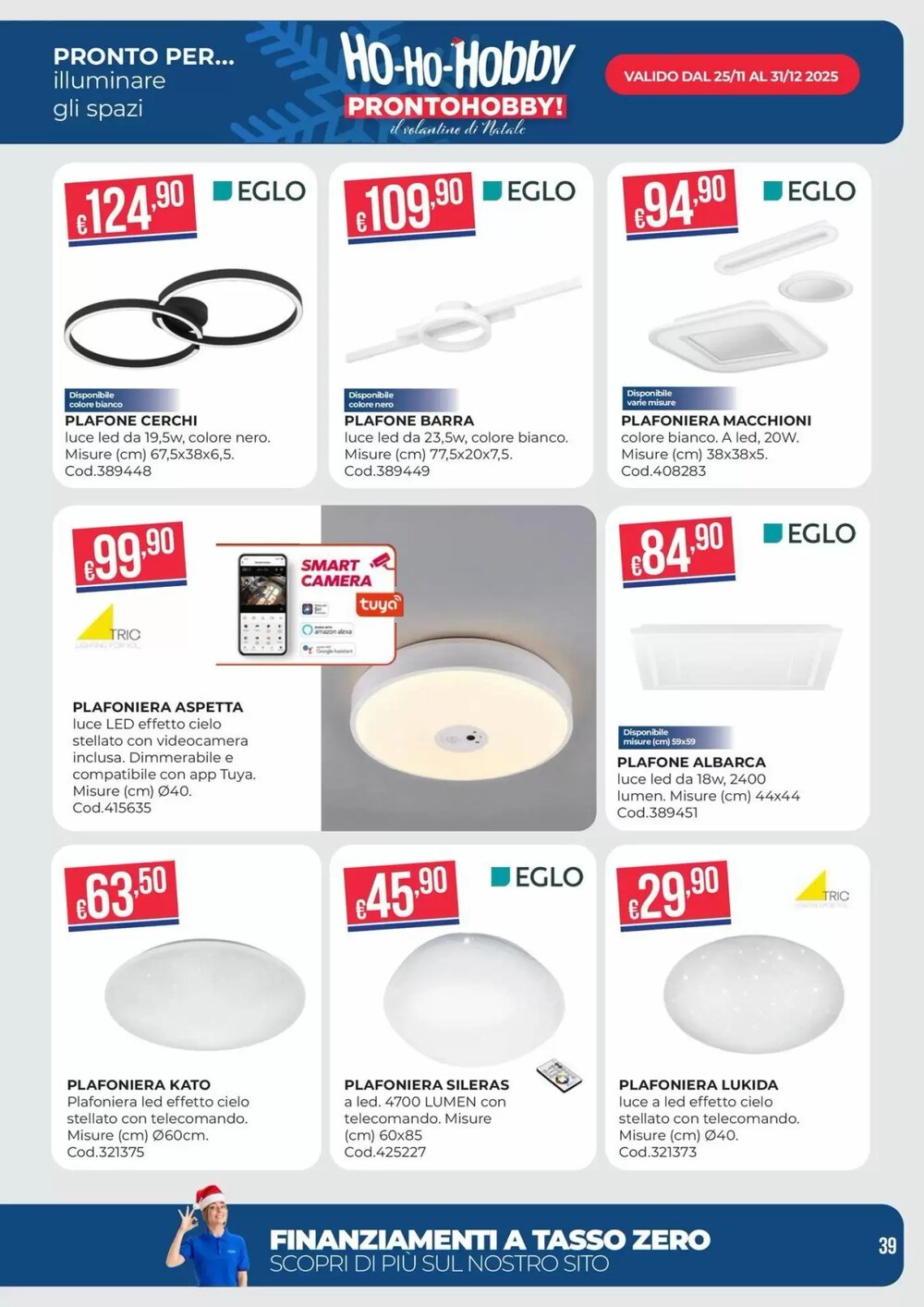 Volantino promozionale Pronto Hobby  valide dal 02/12/2025 - Pagina 39.