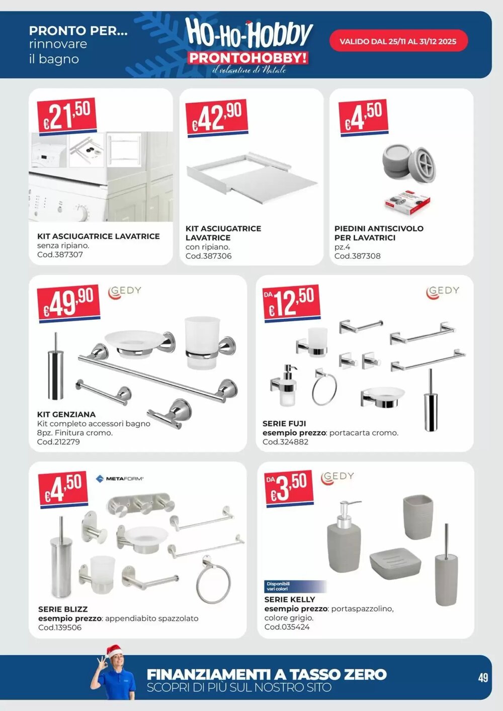 Volantino promozionale Pronto Hobby  valide dal 02/12/2025 - Pagina 49.