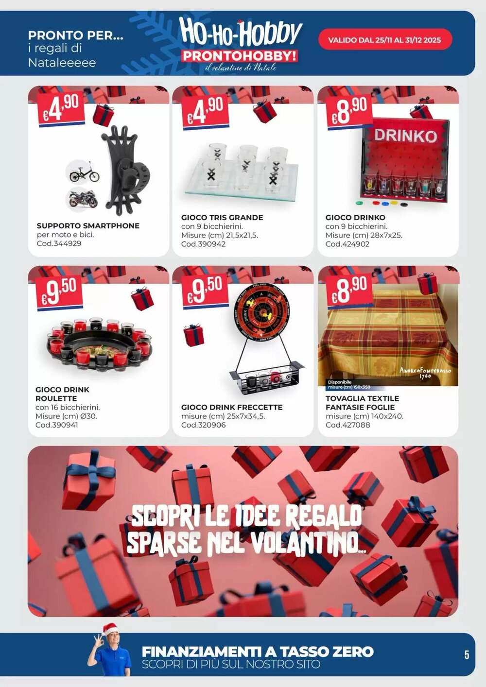 Volantino promozionale Pronto Hobby  valide dal 02/12/2025 - Pagina 5.