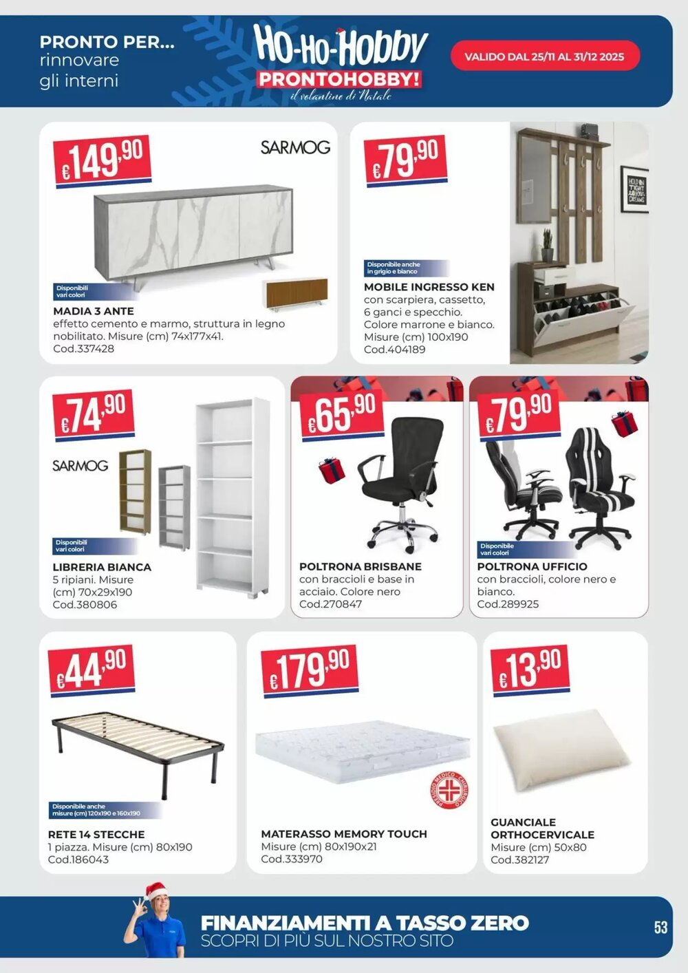 Volantino promozionale Pronto Hobby  valide dal 02/12/2025 - Pagina 53.