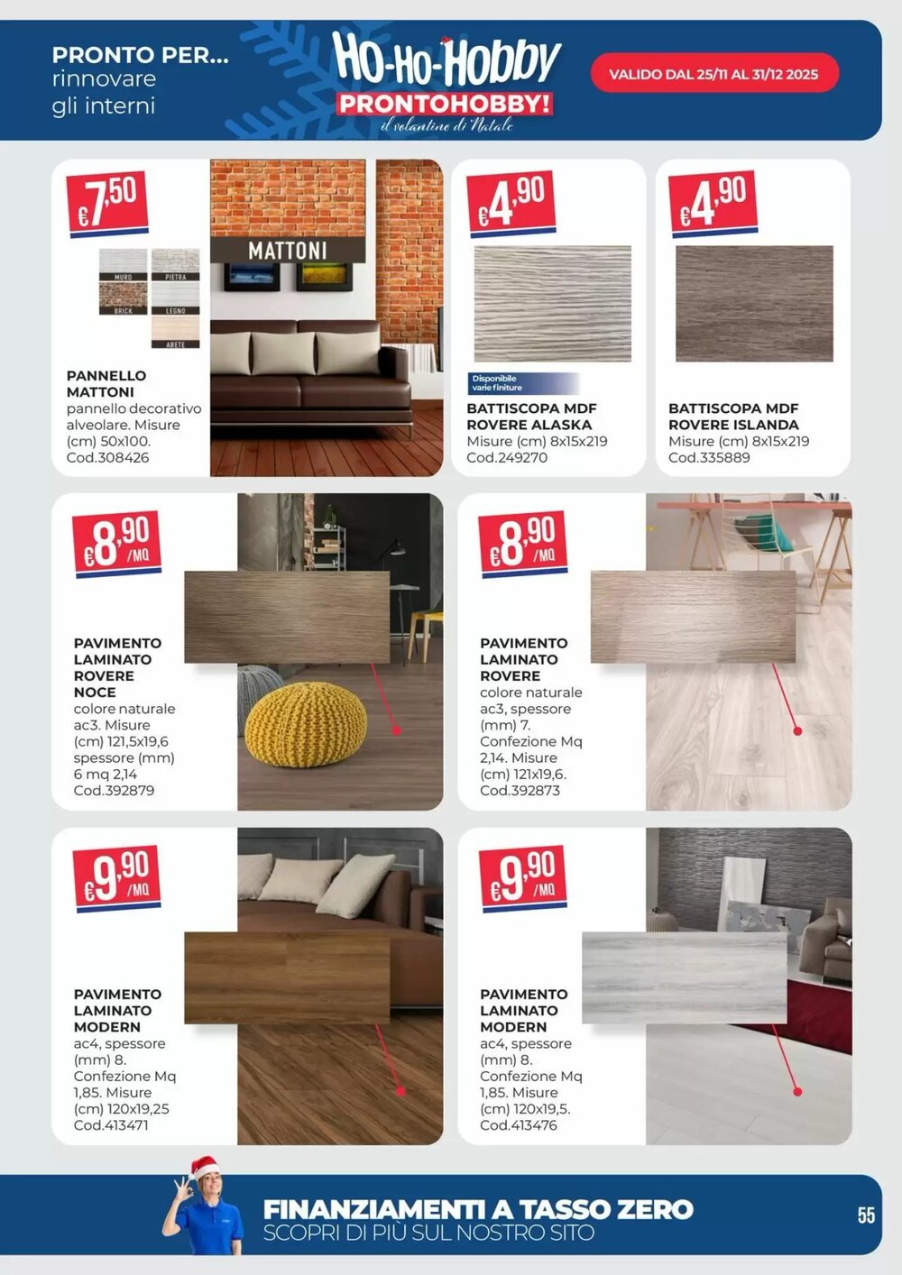 Volantino promozionale Pronto Hobby  valide dal 02/12/2025 - Pagina 55.