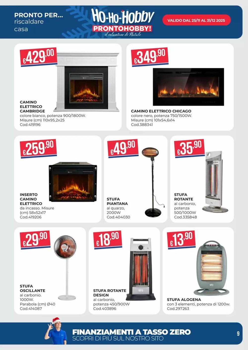 Volantino promozionale Pronto Hobby  valide dal 02/12/2025 - Pagina 9.