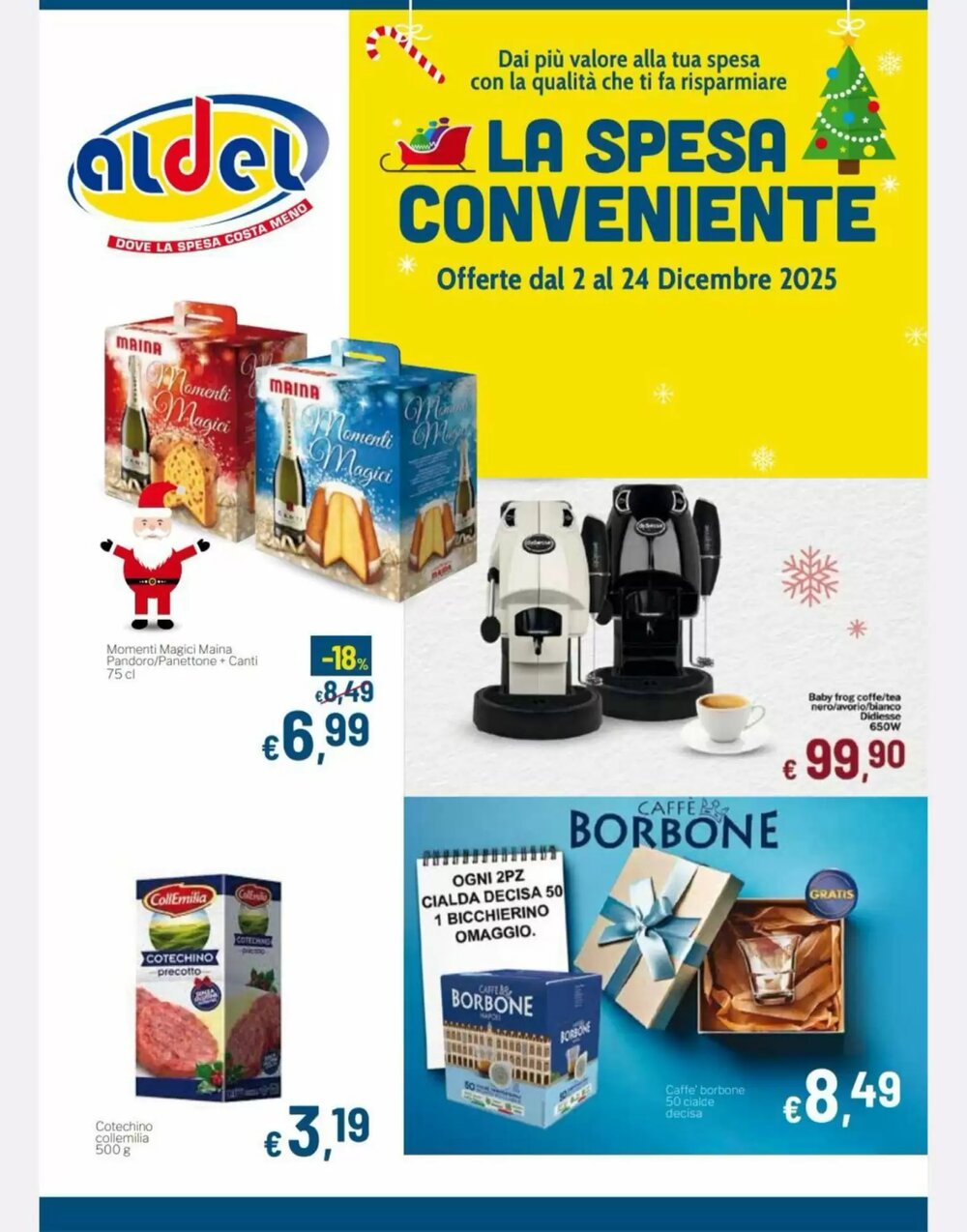 Volantino promozionale Aldel Discount  valide dal 02/12/2025 - Pagina 1.
