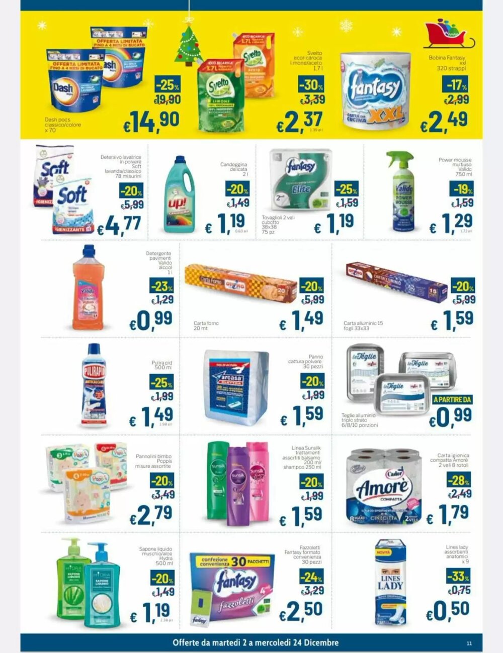 Volantino promozionale Aldel Discount  valide dal 02/12/2025 - Pagina 11.