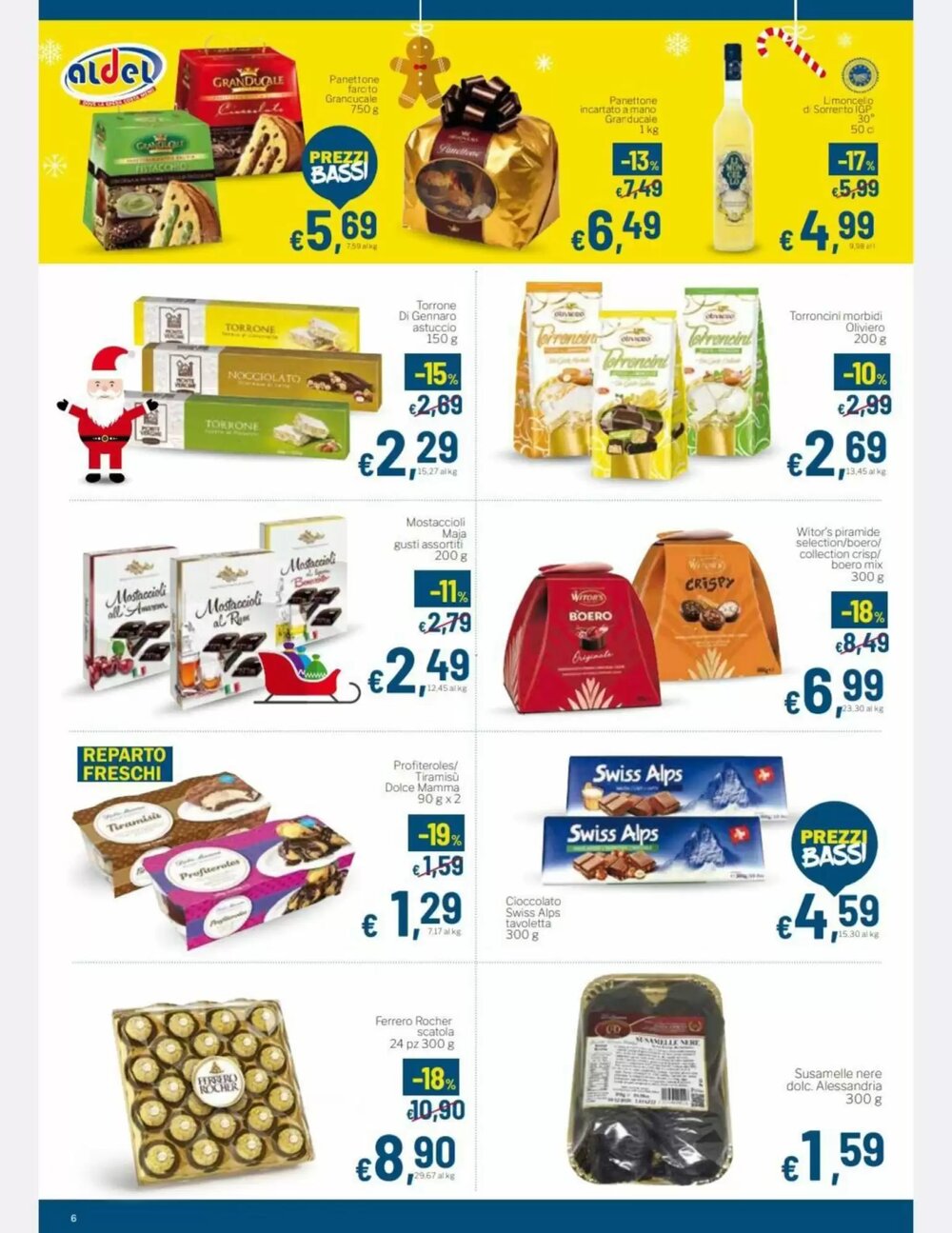 Volantino promozionale Aldel Discount  valide dal 02/12/2025 - Pagina 6.