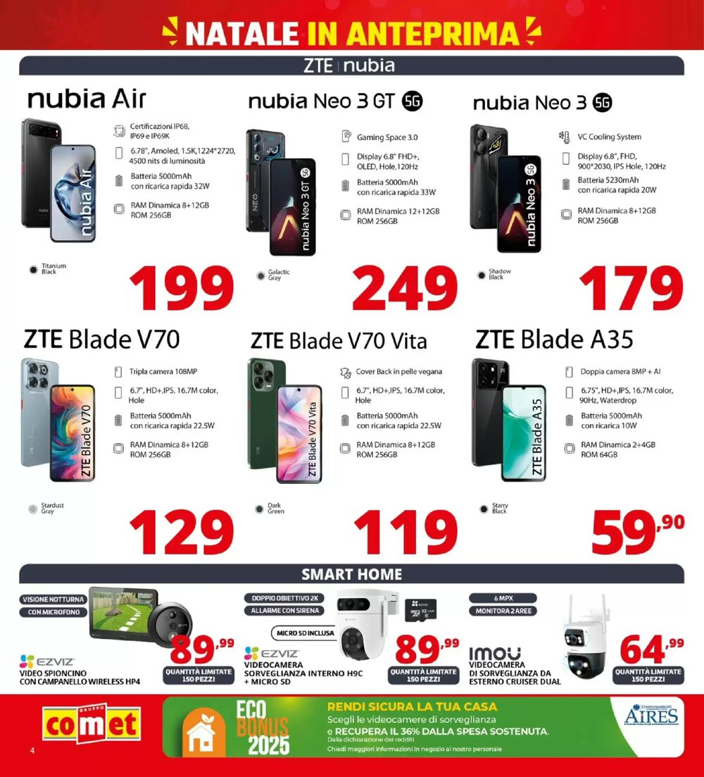 Volantino promozionale Comet  valide dal 02/12/2025 - Pagina 4.