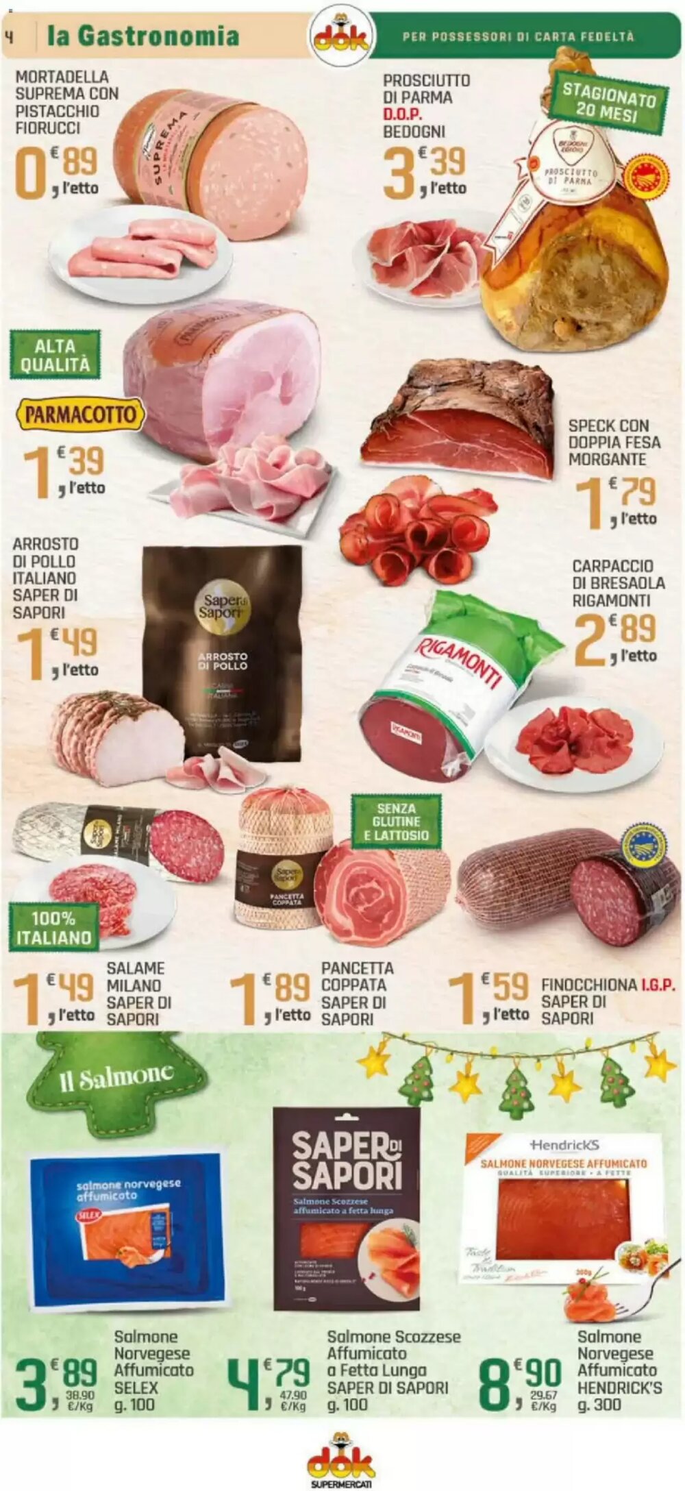 Volantino promozionale Supermercati Dok  valide dal 03/12/2025 - Pagina 4.