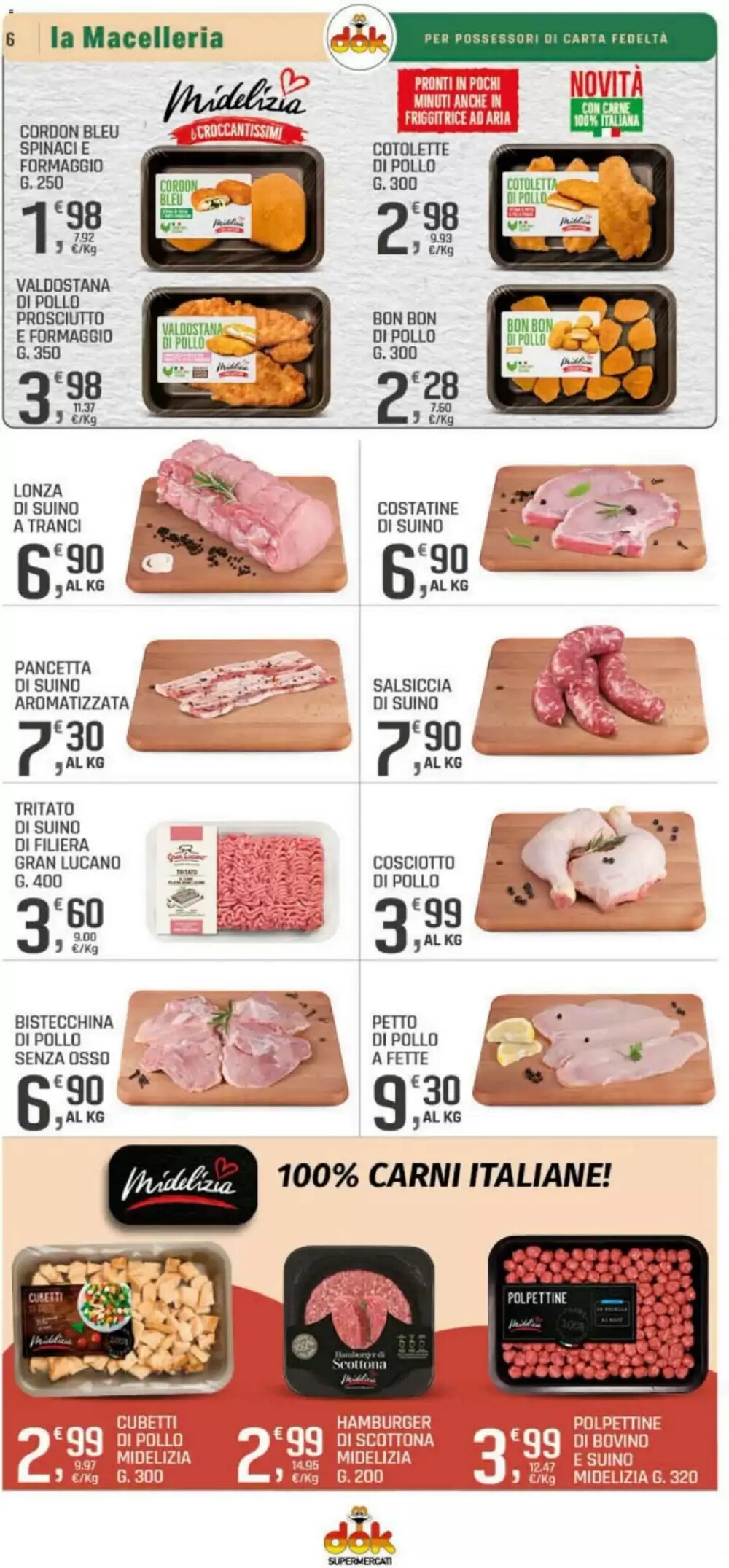 Volantino promozionale Supermercati Dok  valide dal 03/12/2025 - Pagina 6.