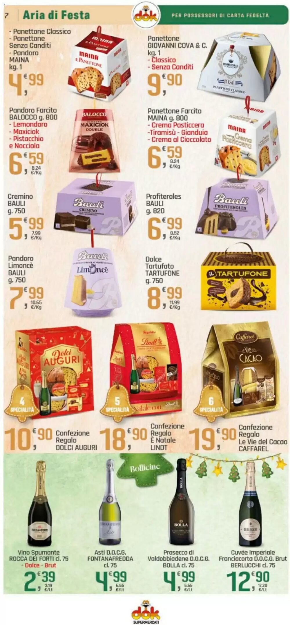 Volantino promozionale Supermercati Dok  valide dal 03/12/2025 - Pagina 7.