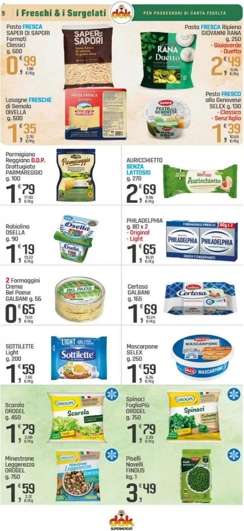 Volantino promozionale Supermercati Dok  valide dal 03/12/2025 - Pagina 9.