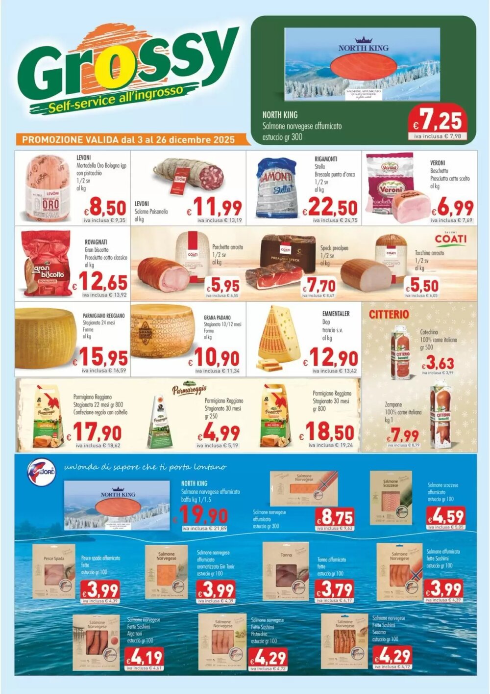 Volantino promozionale Grossy  valide dal 03/12/2025 - Pagina 1.
