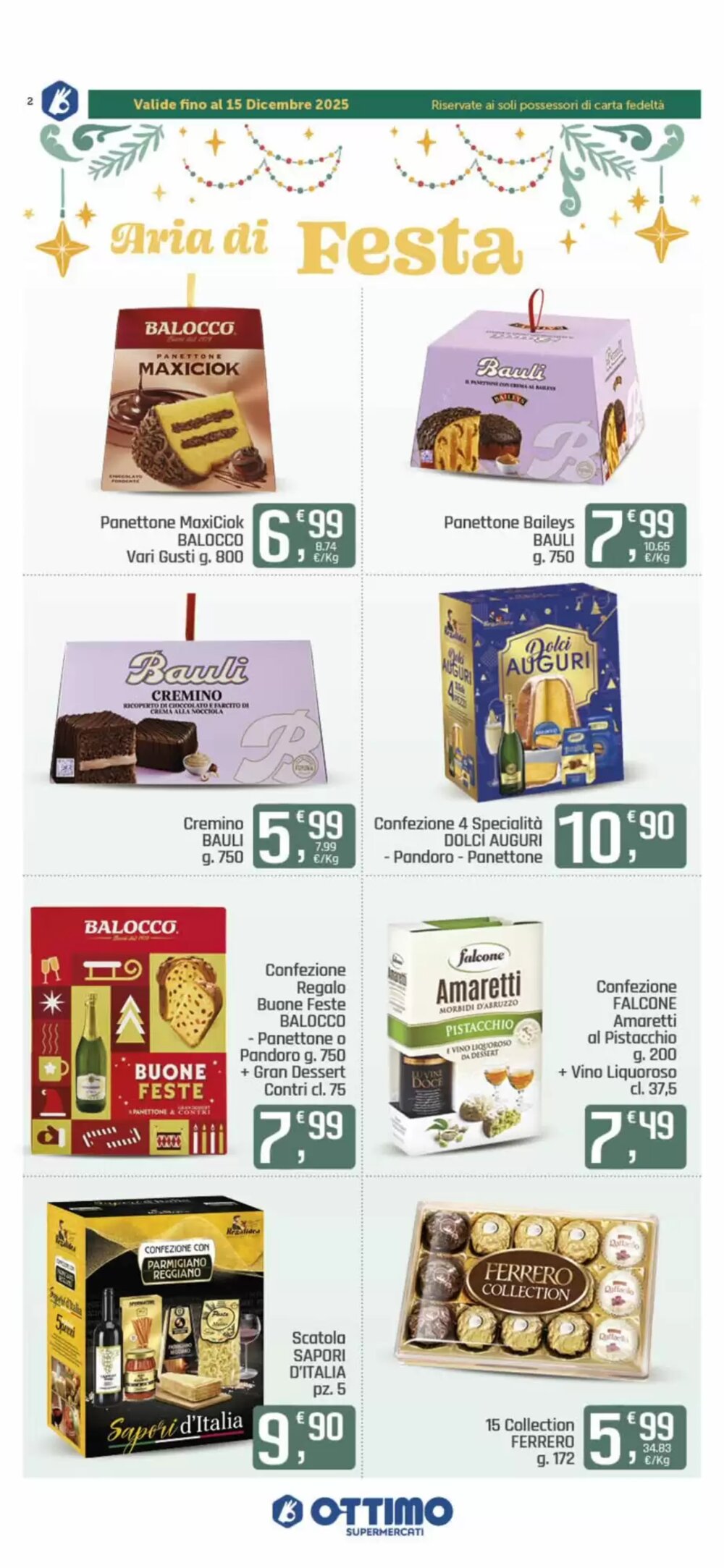 Volantino promozionale Ottimo Market  valide dal 03/12/2025 - Pagina 2.