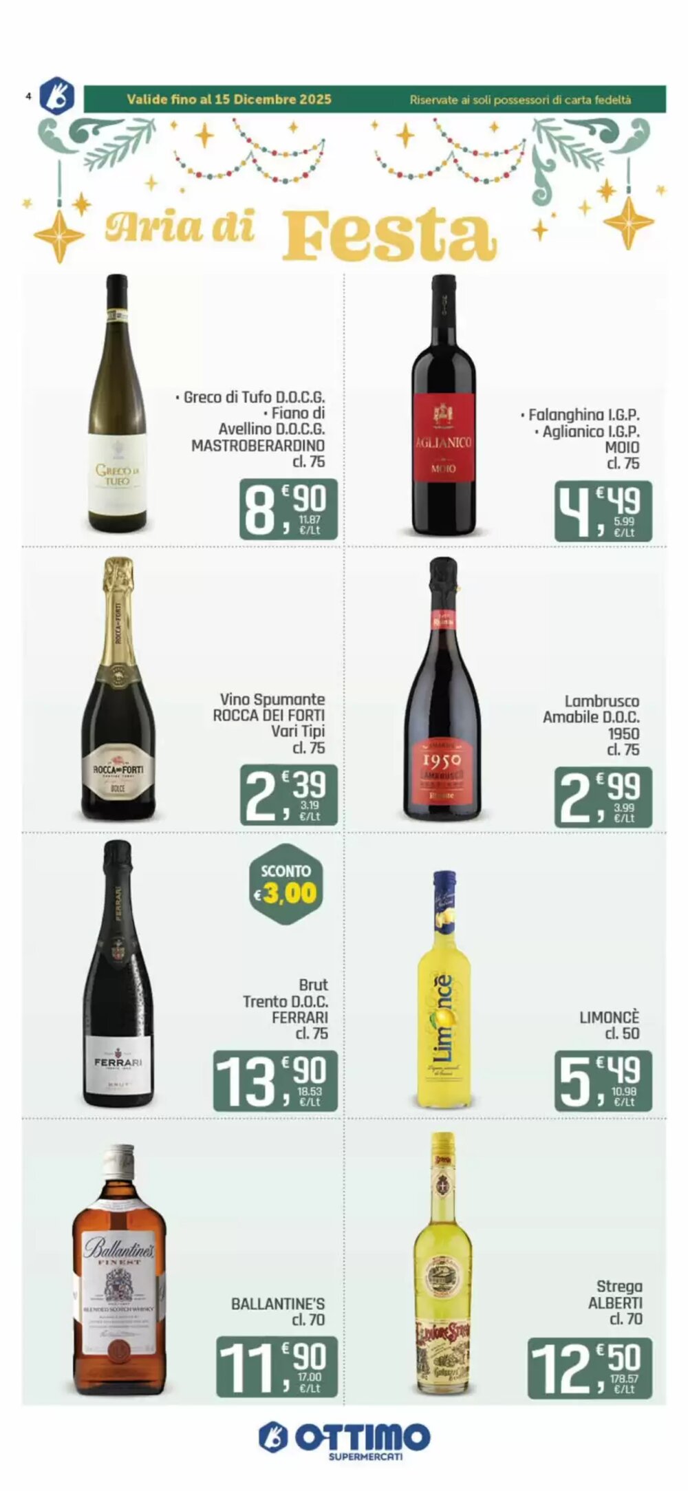 Volantino promozionale Ottimo Market  valide dal 03/12/2025 - Pagina 4.