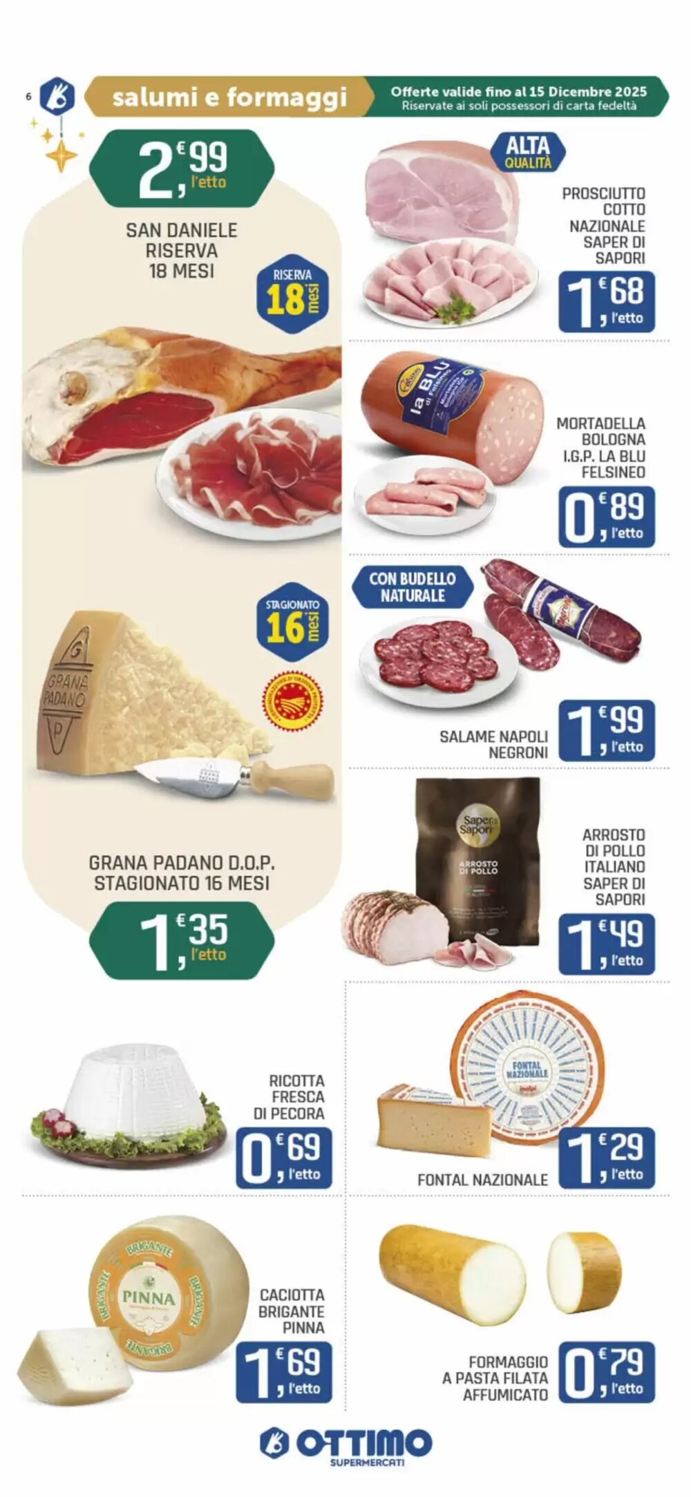 Volantino promozionale Ottimo Market  valide dal 03/12/2025 - Pagina 6.
