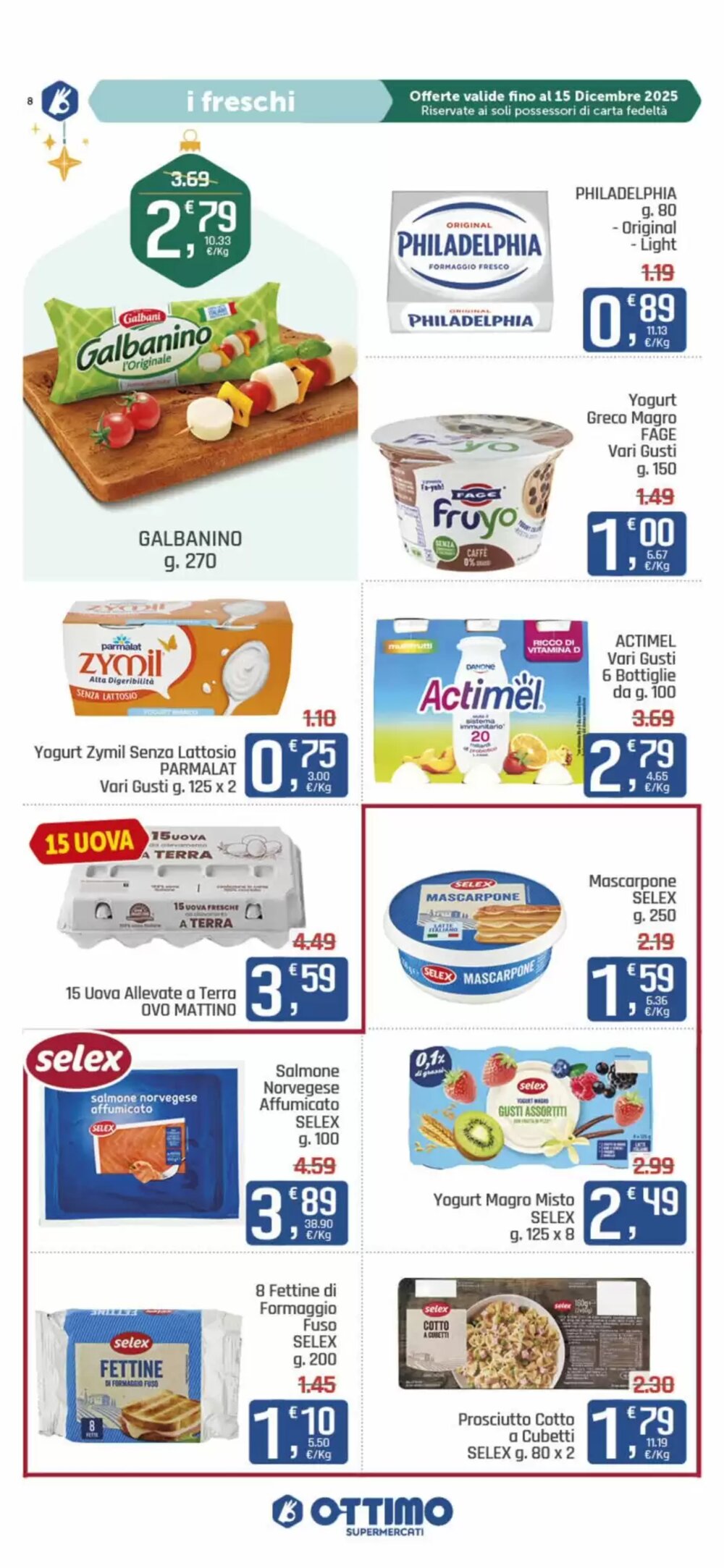 Volantino promozionale Ottimo Market  valide dal 03/12/2025 - Pagina 8.