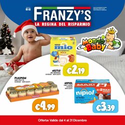Volantino promozionale Franzy's  valide dal 03/12/2025