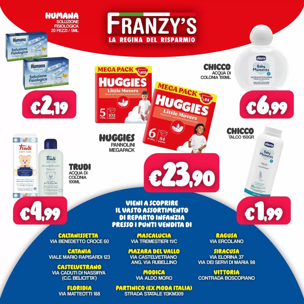 Volantino promozionale Franzy's  valide dal 03/12/2025 - Pagina 3.
