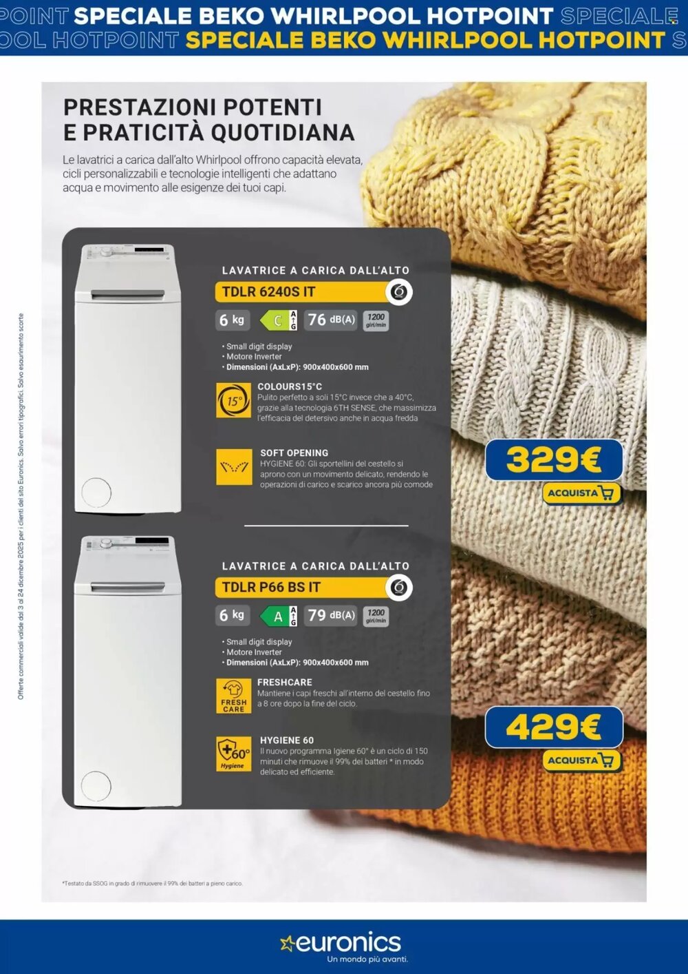 Volantino promozionale Euronics  valide dal 03/12/2025 - Pagina 4.