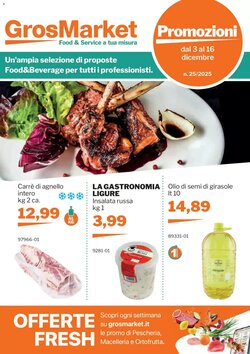 Volantino promozionale GrosMarket valide dal 03/12/2025