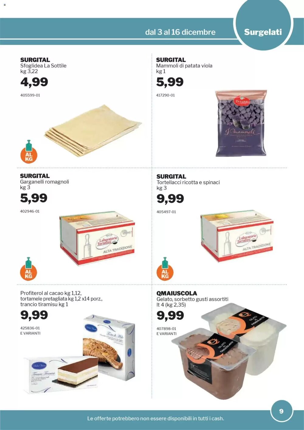 Volantino promozionale GrosMarket  valide dal 03/12/2025 - Pagina 9.