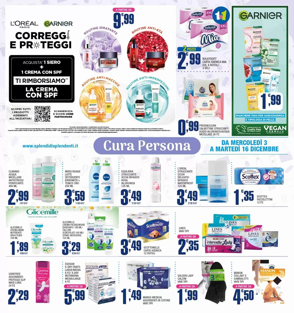Volantino promozionale Splendidi e Splendenti  valide dal 03/12/2025 - Pagina 6.