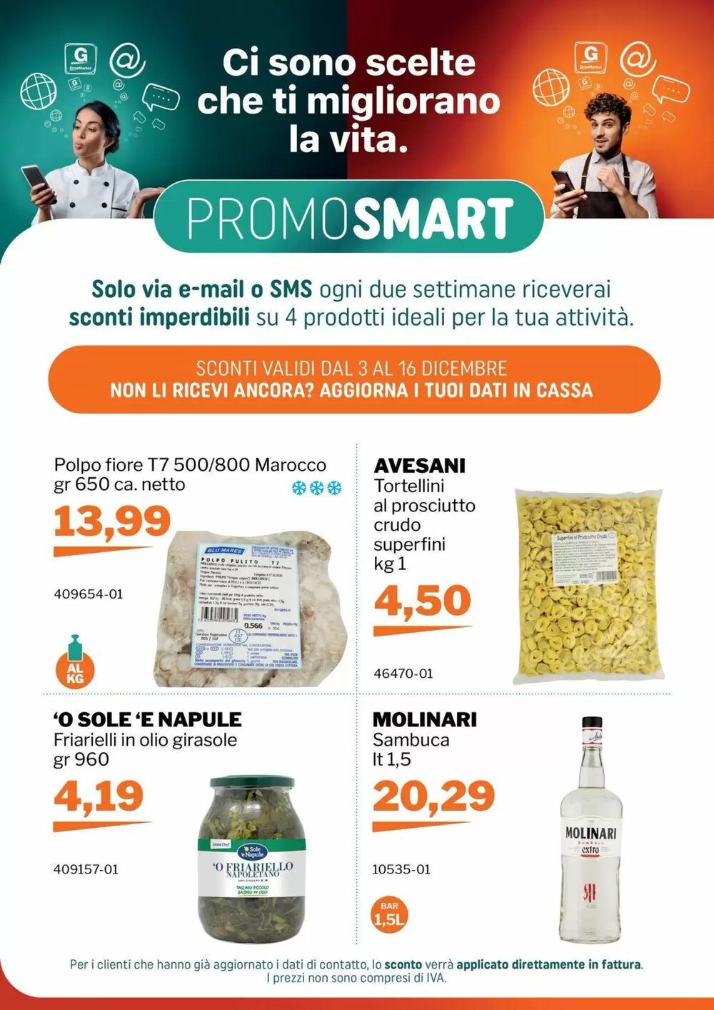 Volantino promozionale GrosMarket  valide dal 03/12/2025 - Pagina 1.