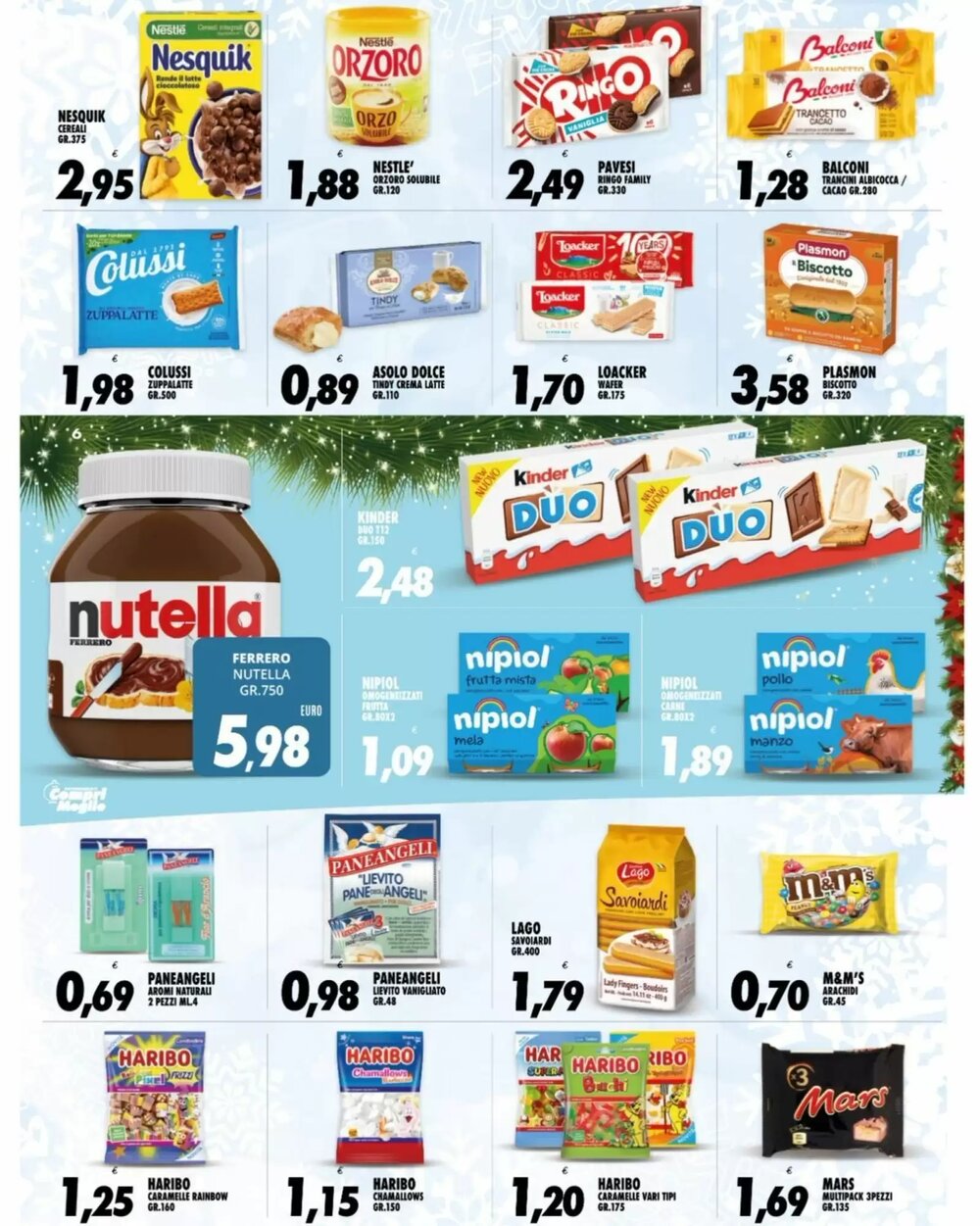 Volantino promozionale Compri Meglio  valide dal 03/12/2025 - Pagina 6.