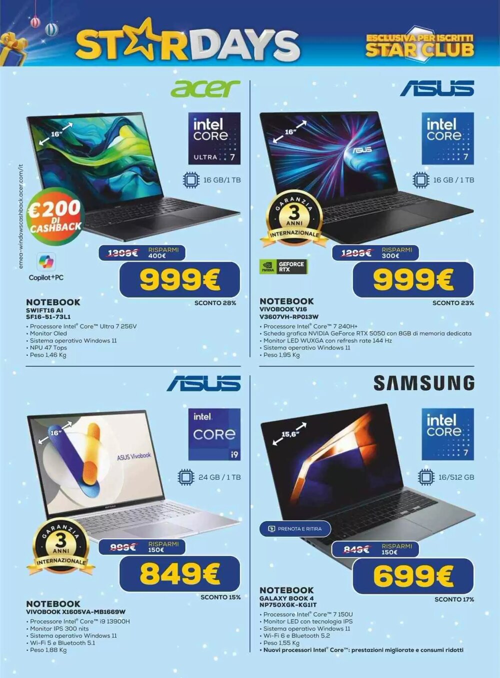 Volantino promozionale Euronics  valide dal 03/12/2025 - Pagina 6.