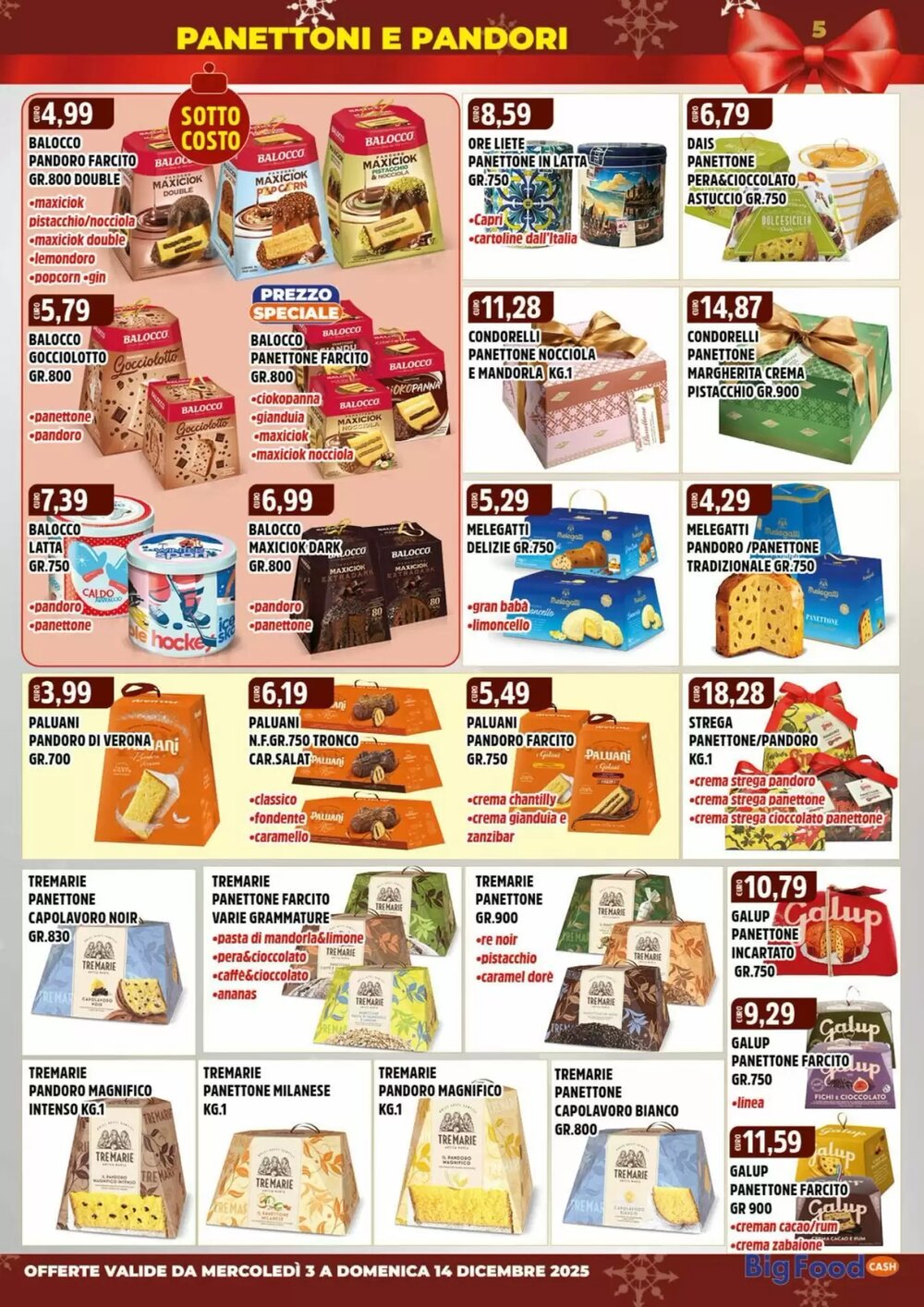 Volantino promozionale Big Food  valide dal 03/12/2025 - Pagina 4.