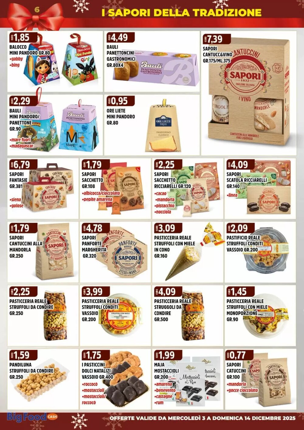 Volantino promozionale Big Food  valide dal 03/12/2025 - Pagina 5.