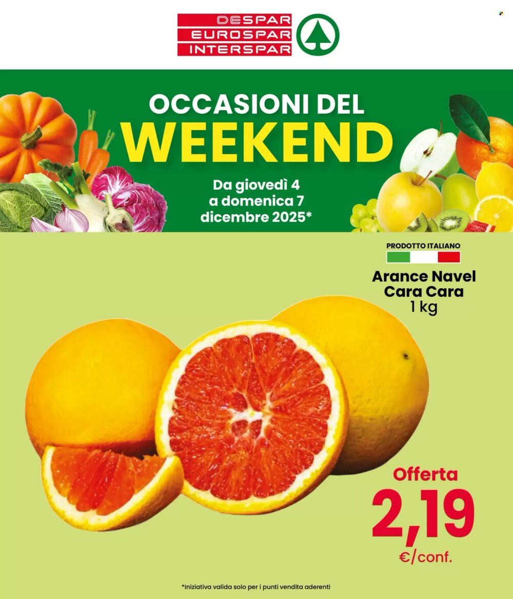 Volantino promozionale Despar  valide dal 04/12/2025 - Pagina 1.