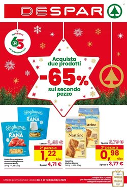 Volantino promozionale Despar valide dal 04/12/2025
