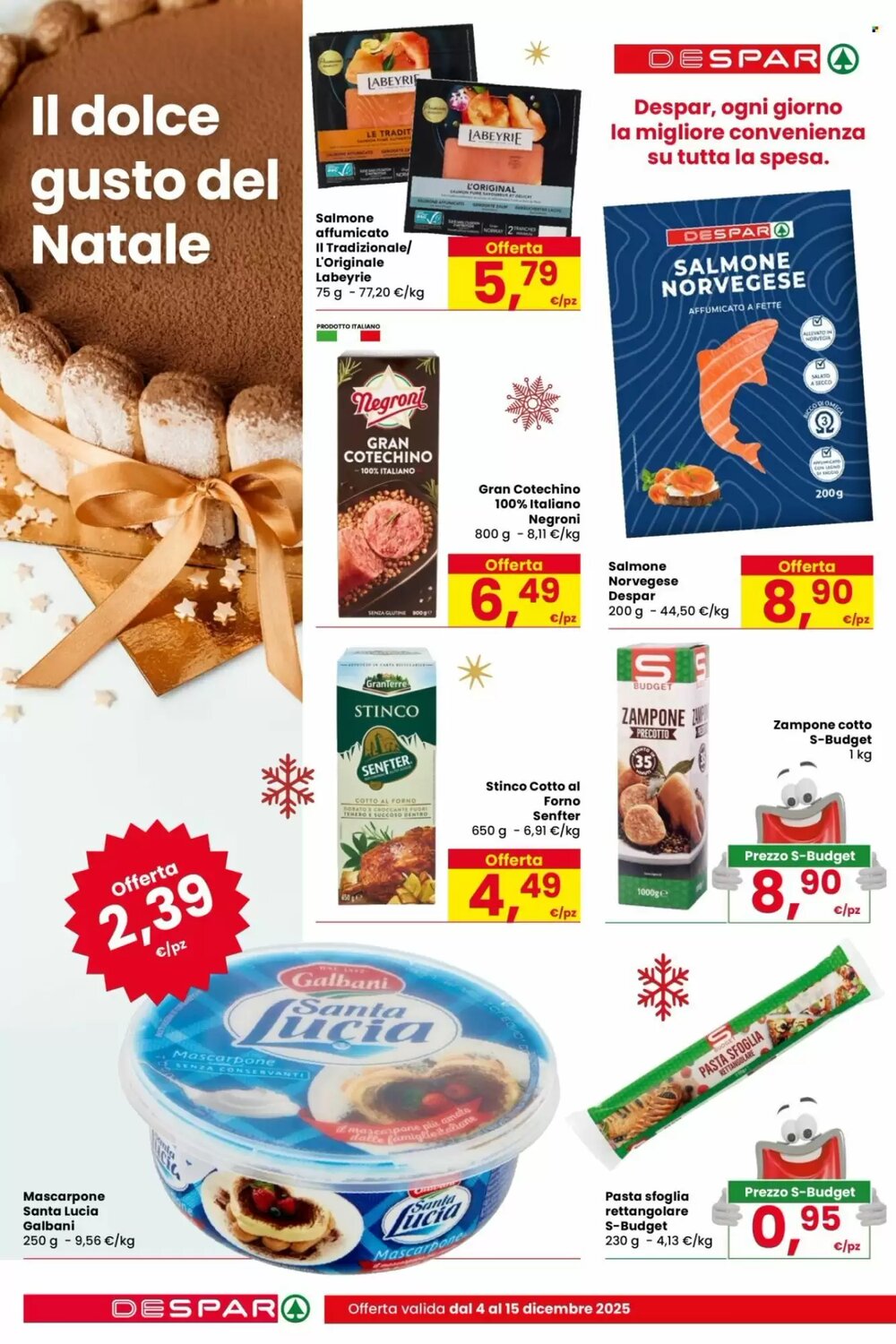 Volantino promozionale Despar  valide dal 04/12/2025 - Pagina 6.